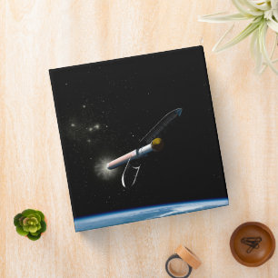 The Atlas V541 Launch Vehicle In Orbit. Binder