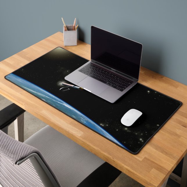 The Atlas V541 Launch Vehicle In Orbit. Desk Mat (Office 2)