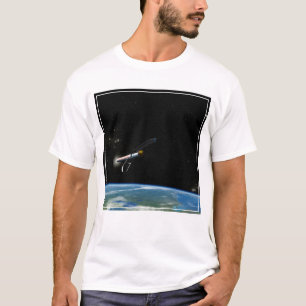 The Atlas V541 Launch Vehicle In Orbit. T-Shirt