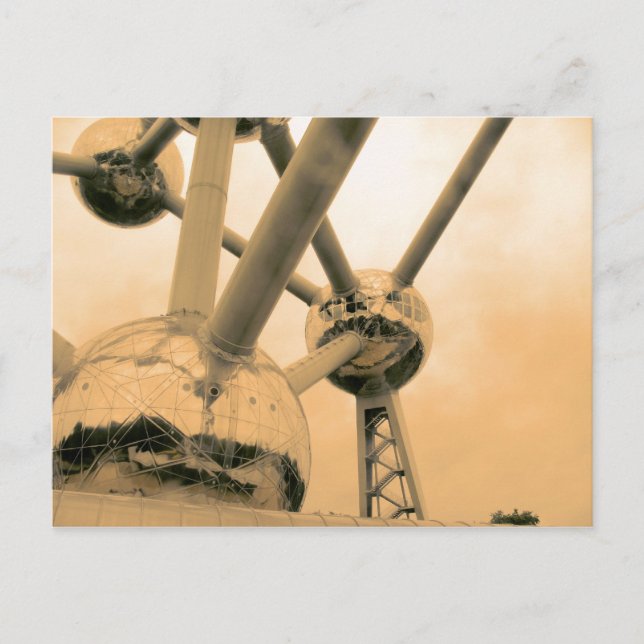 The Atomium Brussels Postcard (Front)