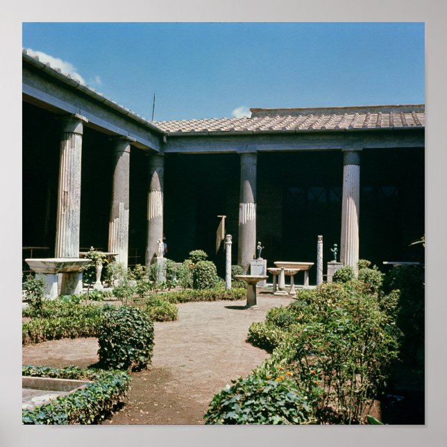 The Atrium, House of the Vettii Poster (Front)