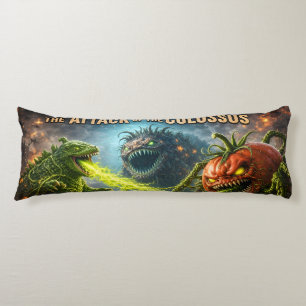 The attack of the Colossus mutant veggie body cush Pillow
