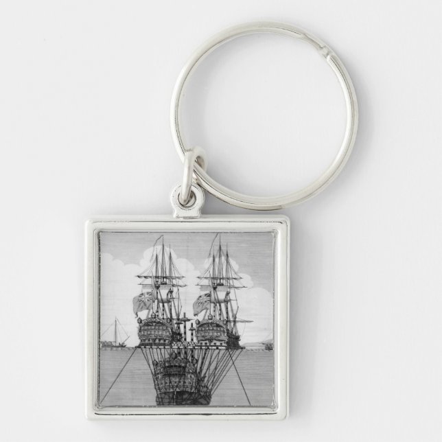 The Attempt made to Salvage the HMS Royal Keychain (Front)