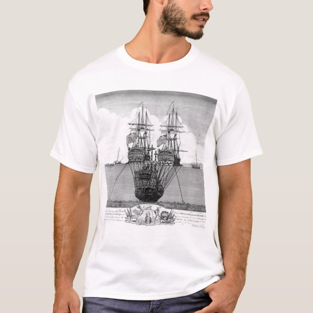 The Attempt made to Salvage the HMS Royal T-Shirt (Front)