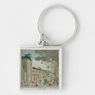 The Attempted Assassination of Napoleon Bonaparte Keychain