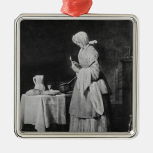 The Attentive Nurse, c.1738 Metal Ornament