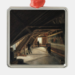The Attic of a Museum Metal Ornament