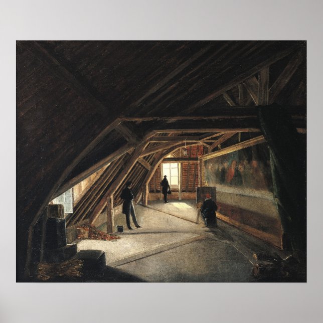 The Attic of a Museum Poster (Front)