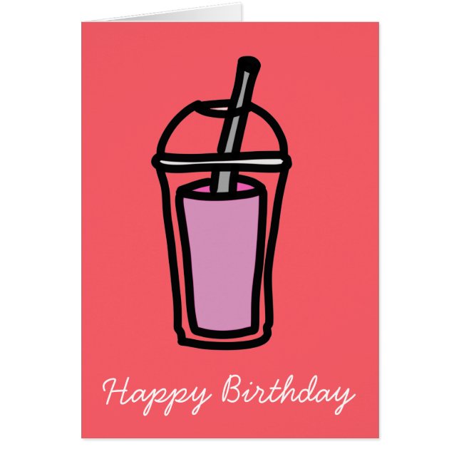 Thé au lait thé rose bulle thé (Devant)