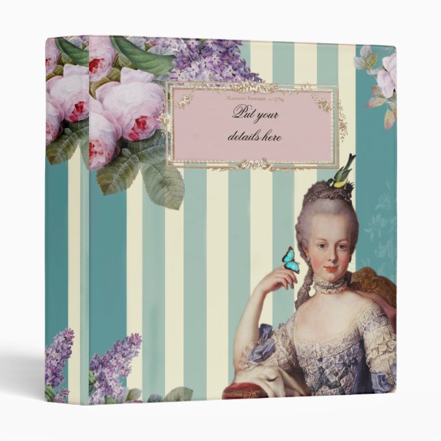 Thé au Petit Trianon Binder (Front/Spine)