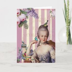 Thé au Petit Trianon – rose Card