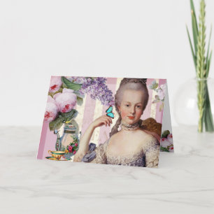 Thé au Petit Trianon: rose Happy Mothers Day Card