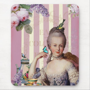 Thé au Petit Trianon – rose Mouse Pad