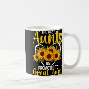 The Aunts Get Promoted To Great Aunt New Great Aun Coffee Mug