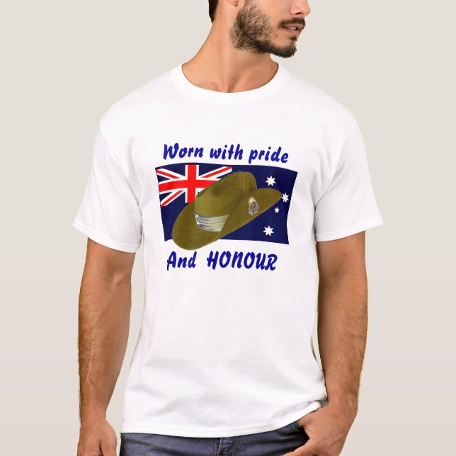 THE AUSSIE DIGGERS T-Shirt (Front)