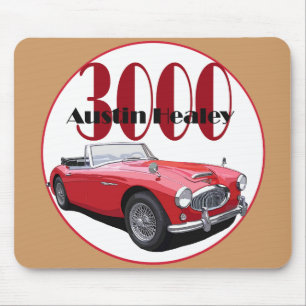 The Austin Healey 3000 Mouse Pad