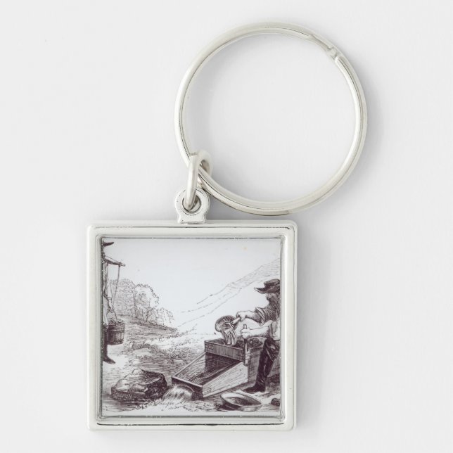 The Australian Gold Diggers Keychain (Front)