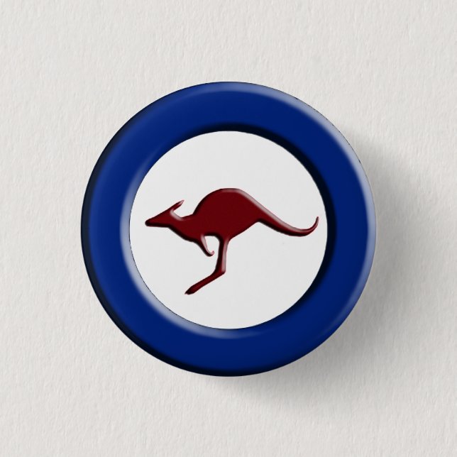 The Australian Mods 1 Inch Round Button (Front)