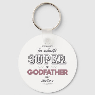 The authentic super godfather keychain
