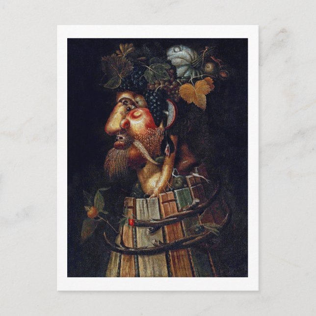 The Autumn, Arcimboldo Postcard (Front)