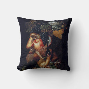 The Autumn, Arcimboldo Throw Pillow