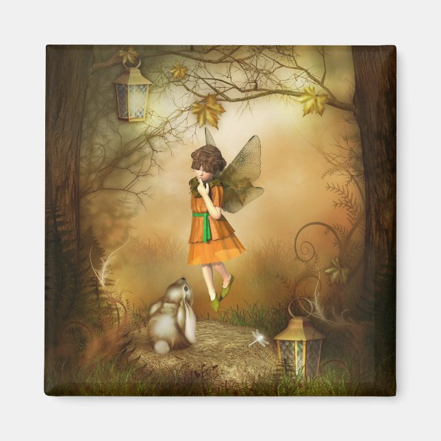 The Autumn Fairy Magnet (Front)