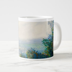 The Auvers Valley on the Oise River Renoir Large Coffee Mug