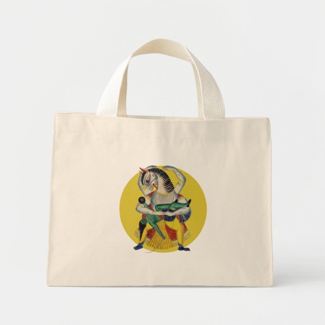 The avatar Narasimha Mini Tote Bag (Front)
