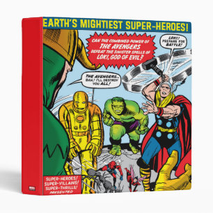 The Avengers #1 Comic Cover Binder