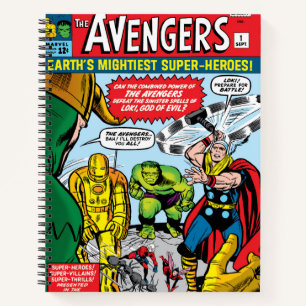 The Avengers #1 Comic Cover Notebook