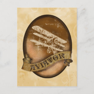 The Aviator Postcard