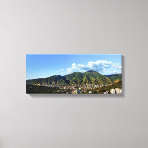 The Avila Day - full high resolution panorama Canvas Print