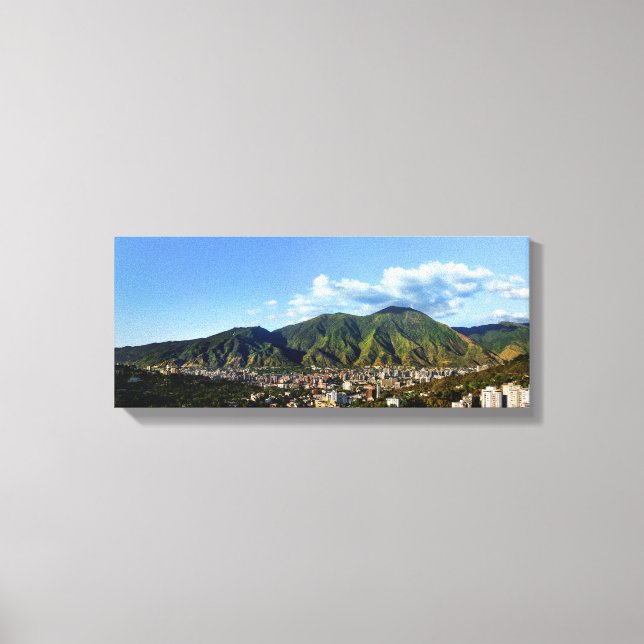 The Avila Day - full high resolution panorama Canvas Print (Front)