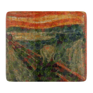The Avocado Scream Fine Art Vegan Spoof Cutting Board