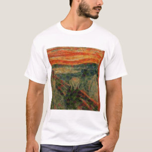 The Avocado Scream Fine Art Vegan Spoof  T-Shirt