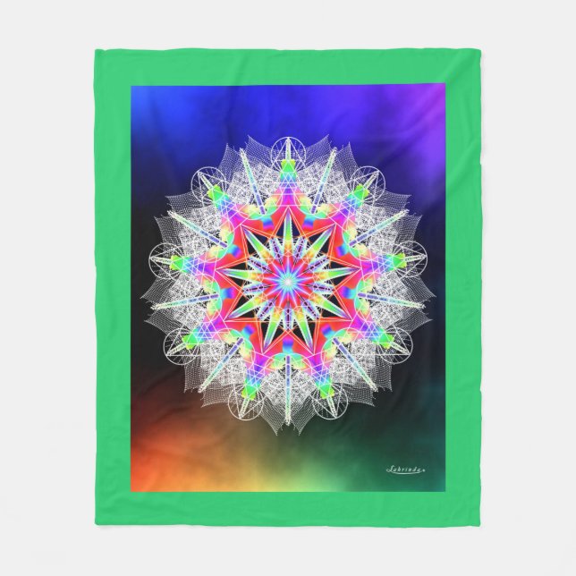 The Awakening Fleece Blanket (Front)
