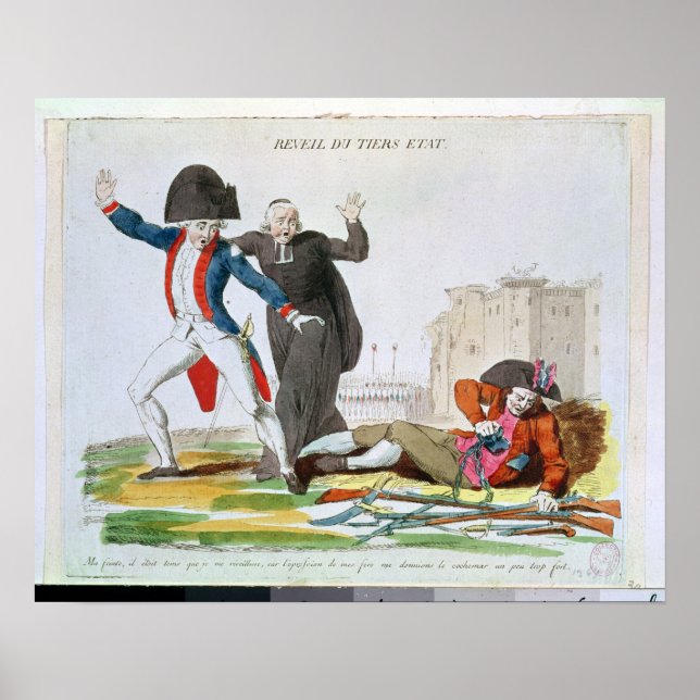 The Awakening of the Third Estate, July 1789 Poster (Front)
