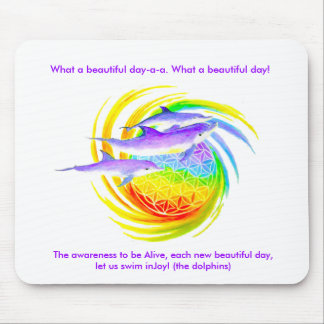 The awareness to be ... mouse pad