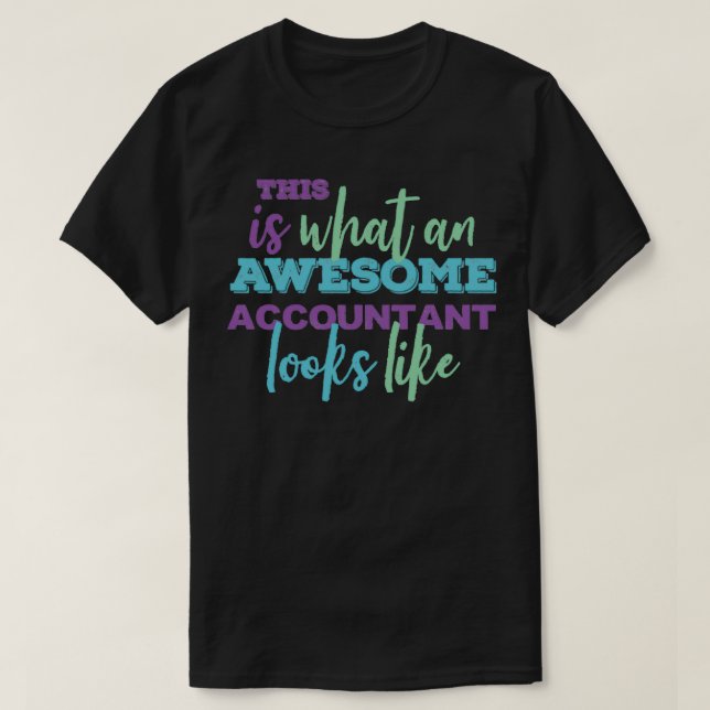 The Awesome Funny Gift T-Shirt (Design Front)