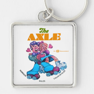 The Axle Roller Skating Rinks of Illinois. Keychain