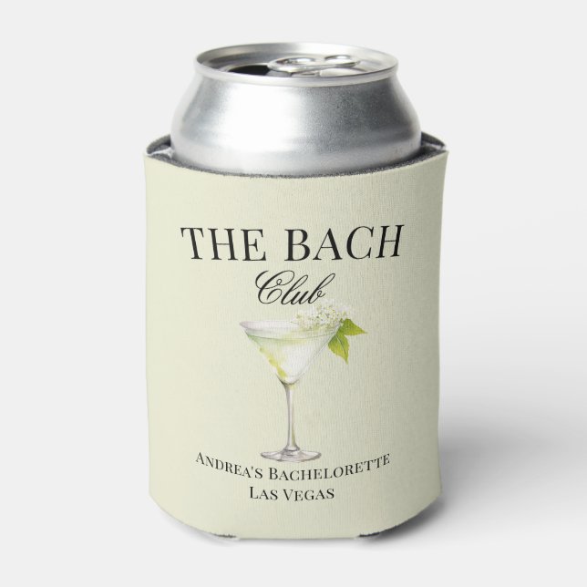 The Bach Fancy Citrus Cocktail Luxury Social Club  Can Cooler (Can Front)