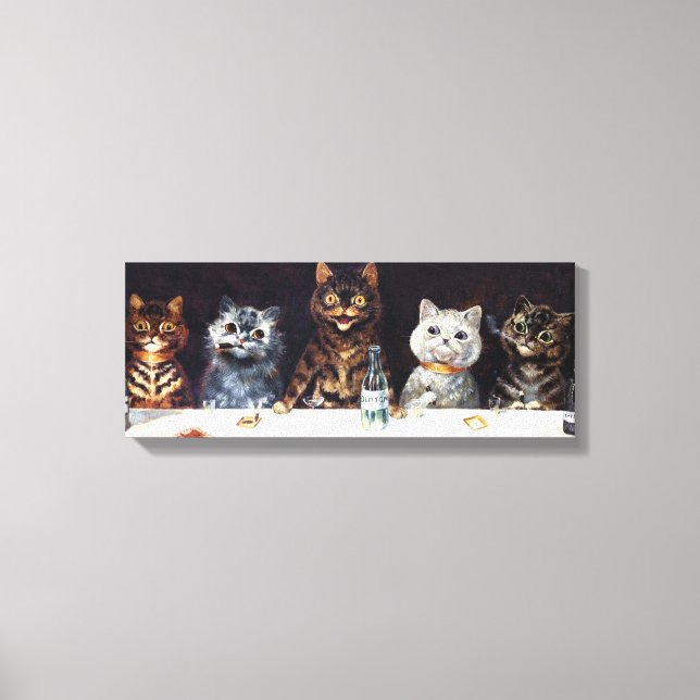 The Bachelor Party Canvas Print (Front)