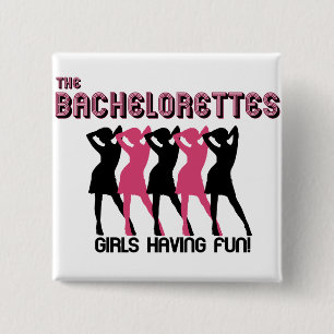 The Bachelorettes 2 Inch Square Button