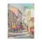 The Back Streets of Cyprus Travel Poster Style