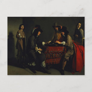 The Backgammon Players Postcard