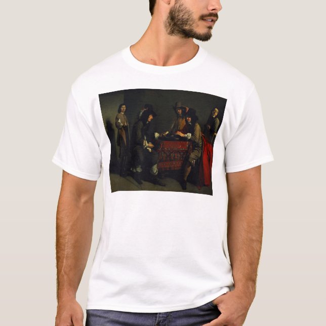 The Backgammon Players T-Shirt (Front)