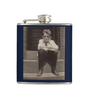 the bad attitude hip flask