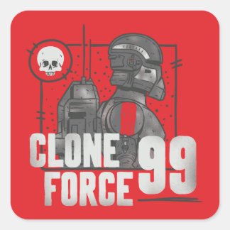 The Bad Batch | Clone Force 99 - Echo Square Sticker