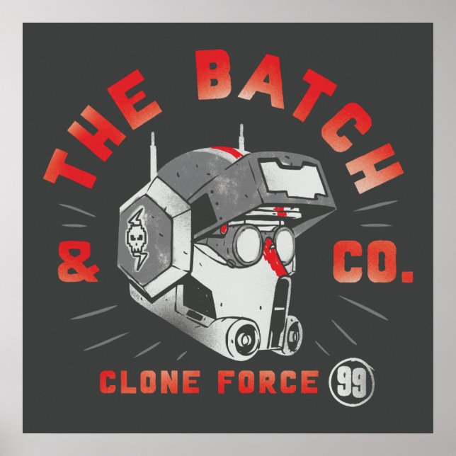 The Bad Batch | Clone Force 99 - Tech Poster (Front)