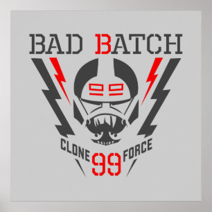 The Bad Batch Clone Force 99 - Wrecker Poster